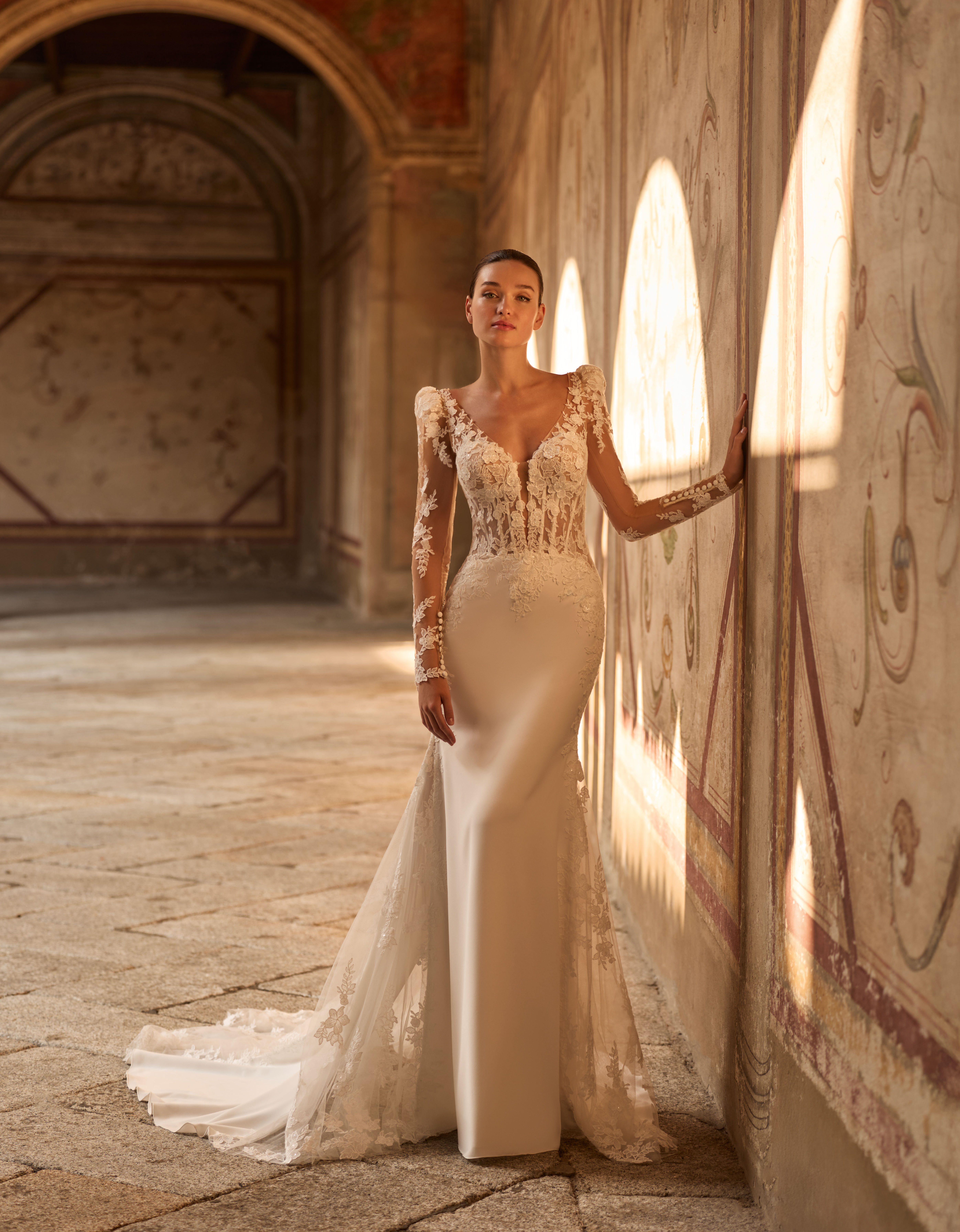 Selección de vestidos de novia Alberto Palatchi disponible en Juan Díaz Mérida